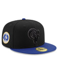 Los Angeles Rams Black Blue 2 Tone 40th Anniversary SP 59Fifty Fitted
