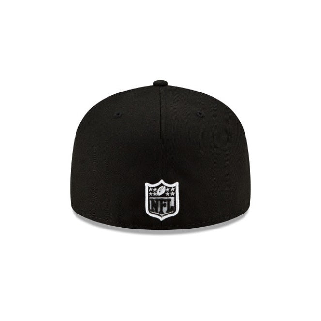 Los Angeles Rams Black on White NFL 59Fifty Fitted