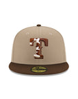 Texas Rangers Camel Walnut 2 Tone 40th Anniversary SP 59Fifty Fitted