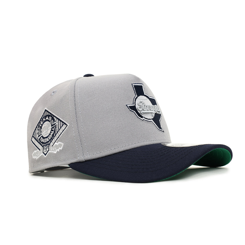 Texas Rangers Gray Navy 2 Tone Arlington Stadium SP 9Forty A-Frame Sna ...