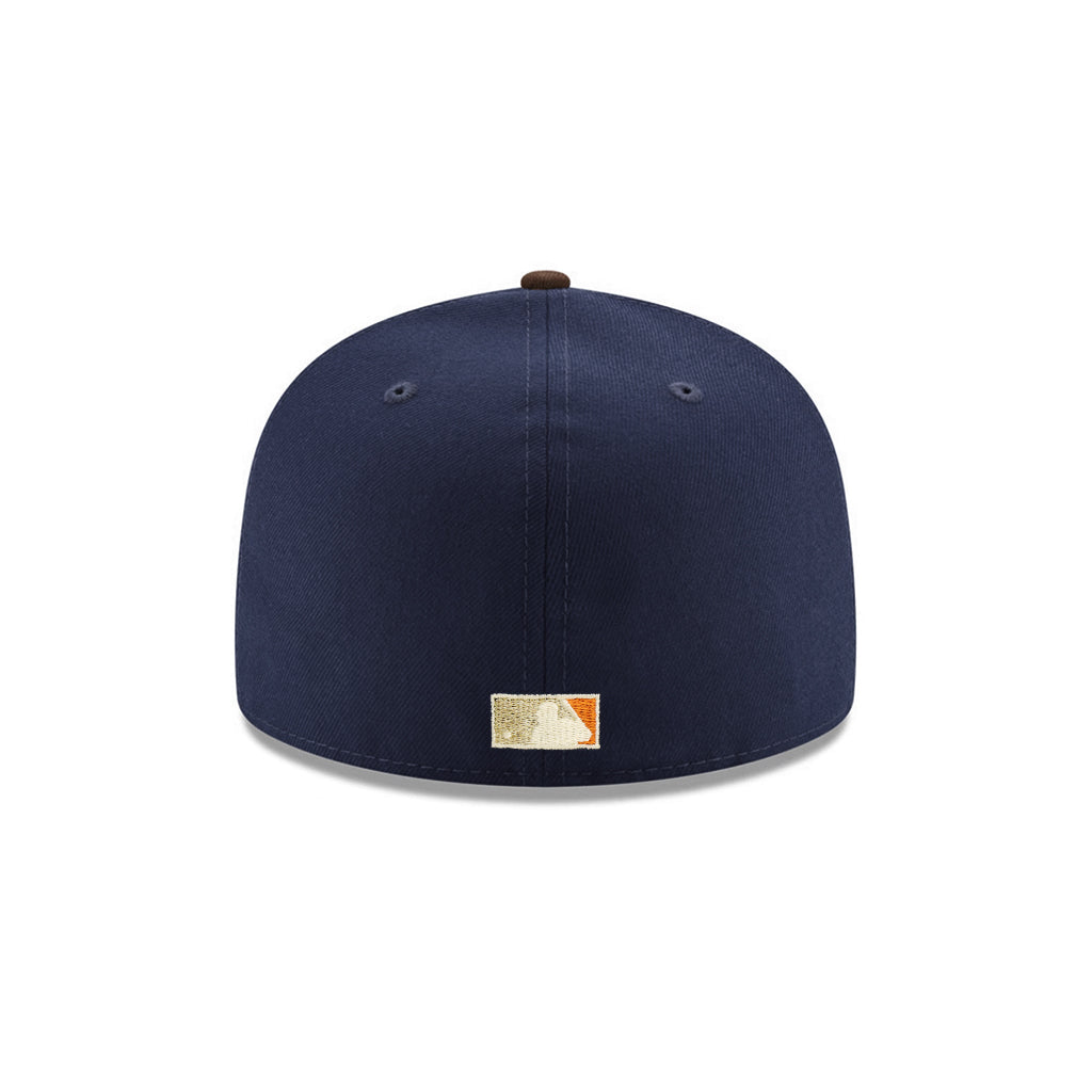 Texas Rangers Oceanside Blue Brown 2 Tone Final Season SP 59Fifty Fitted