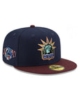 New York Rangers Blue Maroon 75th Anniversary SP NHL 59Fifty Fitted