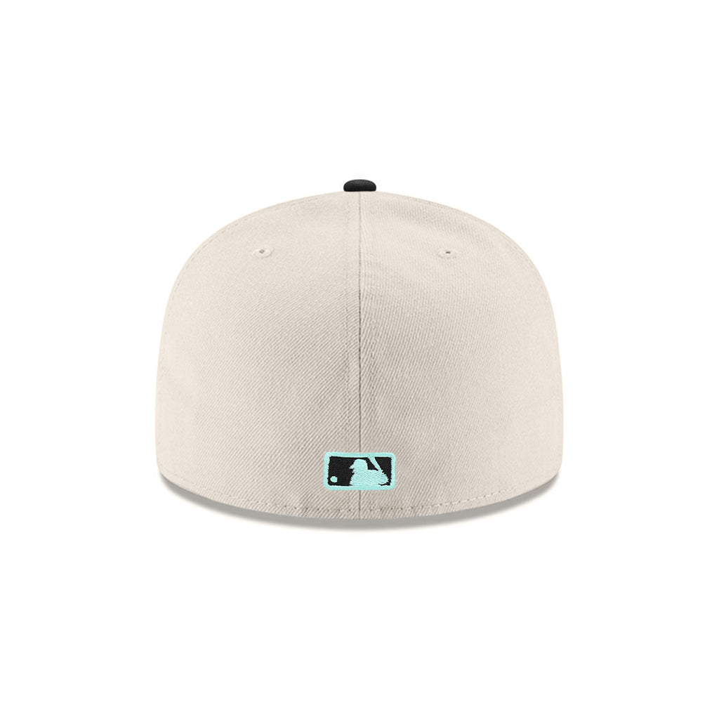 Texas Rangers Crown The City Texas State Outline Side Patch Stone Black 59Fifty Fitted
