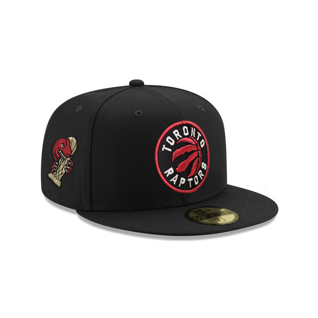 Toronto Raptors Black 2019 NBA Championship Trophy SP 59Fifty Fitted