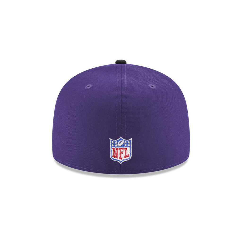 Baltimore Ravens Purple Black 2 Tone Ravens Shield SP 59Fifty Fitted