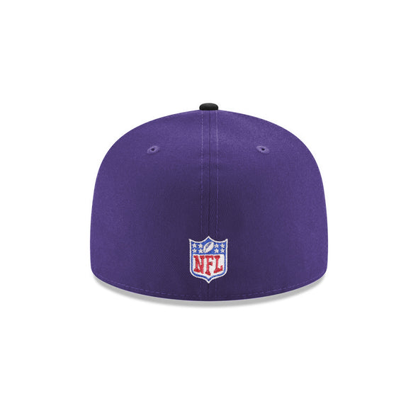Baltimore Ravens Purple Black 2 Tone Ravens Shield SP 59Fifty Fitted
