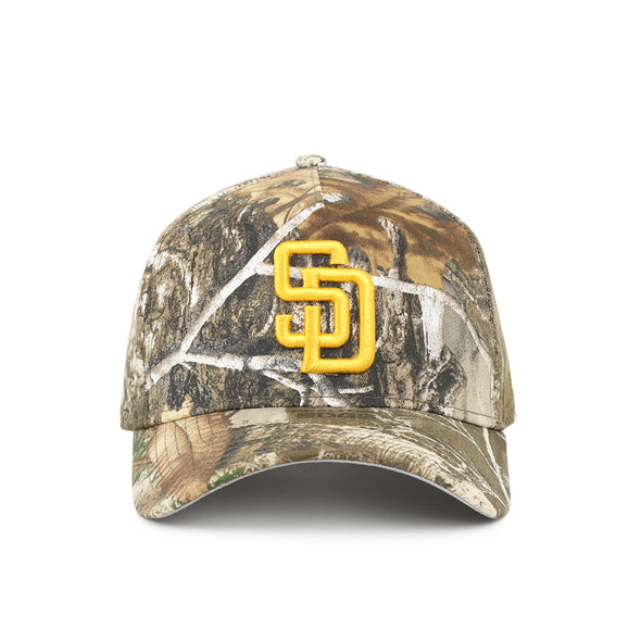 San Diego Padres Real Tree 9Forty A-Frame Snapback