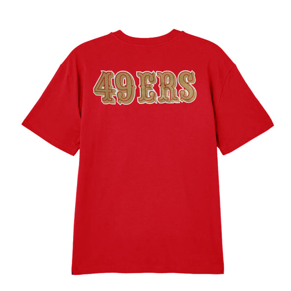 New Era San Francisco 49ers Back Shot Red Tee