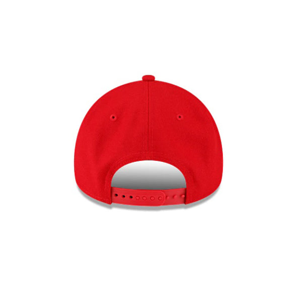 Houston Astros Scarlet Red On White 9Forty A-Frame Snapback