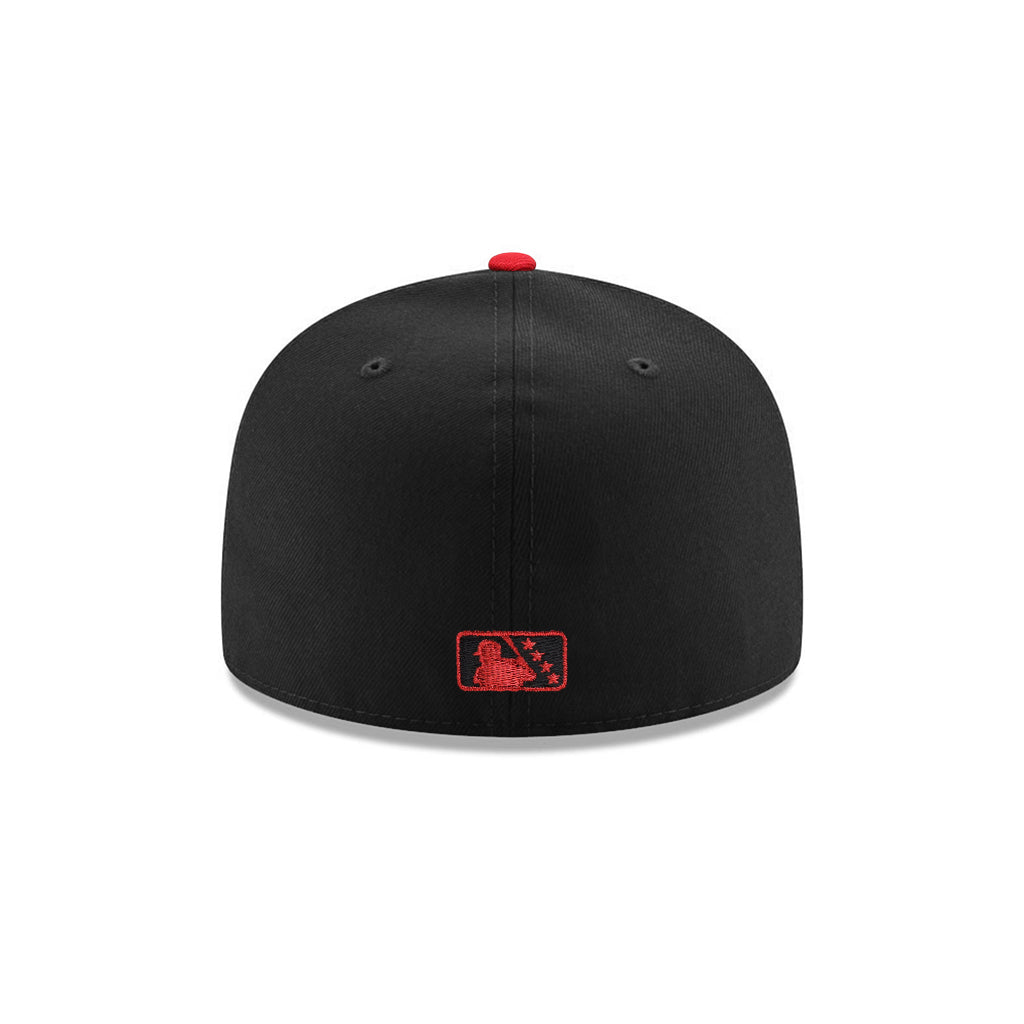 Fayetteville Woodpeckers Eighty Deuces Alternate Black Astros Logo SP 59Fifty Fitted
