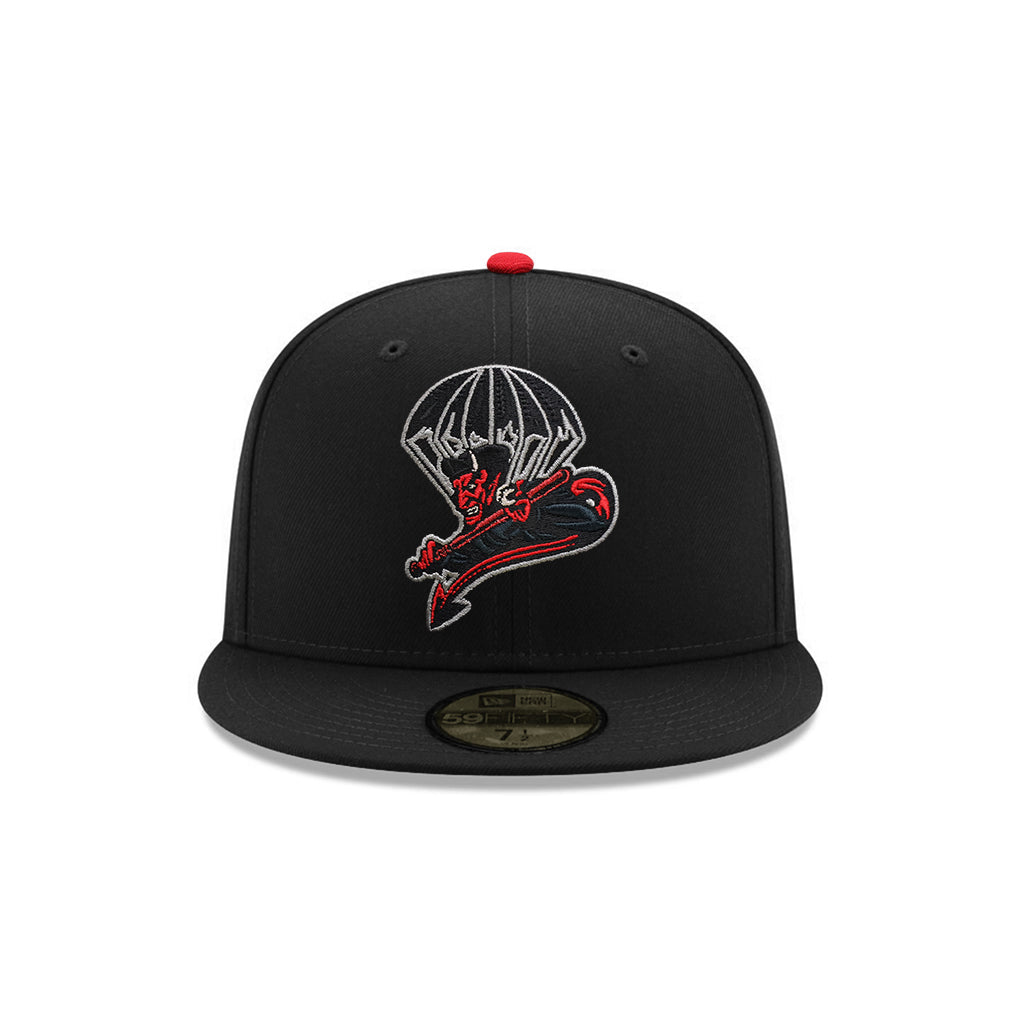 Fayetteville Woodpeckers Eighty Deuces Alternate Black Astros Logo SP 59Fifty Fitted