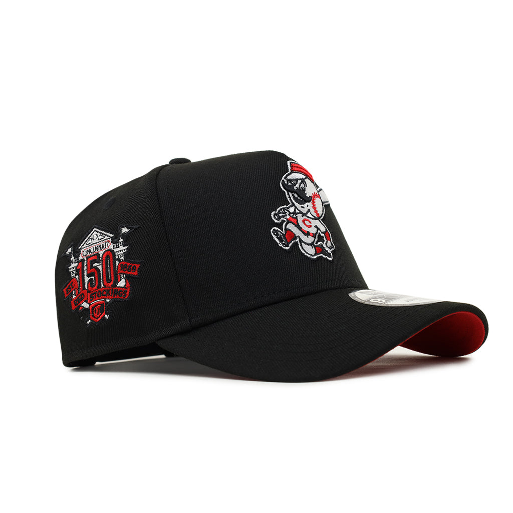 Casquette Snapback de camionneur en corde rouge Mitchell & Ness des Cincinnati Reds pour hommes Casquette Snapback de camionneur en corde rouge Mitchell & Ness des Cincinnati Reds pour hommes
