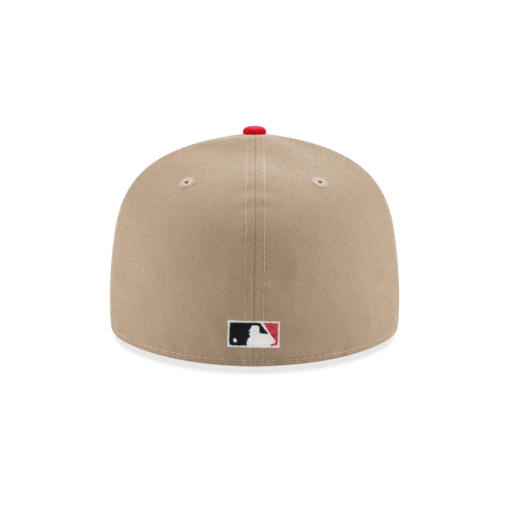 Cincinnati Reds Mr. Legs Mascot Camel Black 2 Tone 150th Anniversary SP 59Fifty Fitted