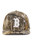 Boston Red Sox Real Tree On White 9Fifty A-Frame Snapback