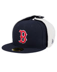 Boston Red Sox Dog Ear Team Color 59Fifty Fitted