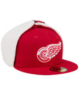 Detroit Red Wings Dog Ear Team Color NHL 59Fifty Fitted