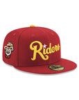 Frisco RoughRiders Mascot SP Dark Red MiLB 59Fifty Fitted