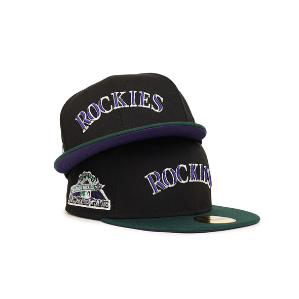 Colorado Rockies Black Green 2 Tone 1998 All Star Game SP 59Fifty Fitted