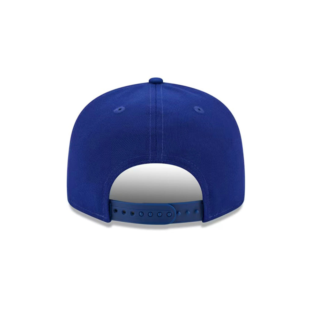 East Los Old English Graffiti Font Royal on White 9Fifty Snapback