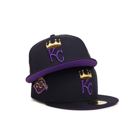 Kansas City Royals Navy 50th Anniversary SP 59Fifty Fitted