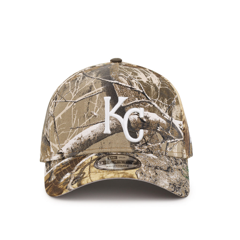 Kansas City Royals Real Tree 9Forty A-Frame Snapback