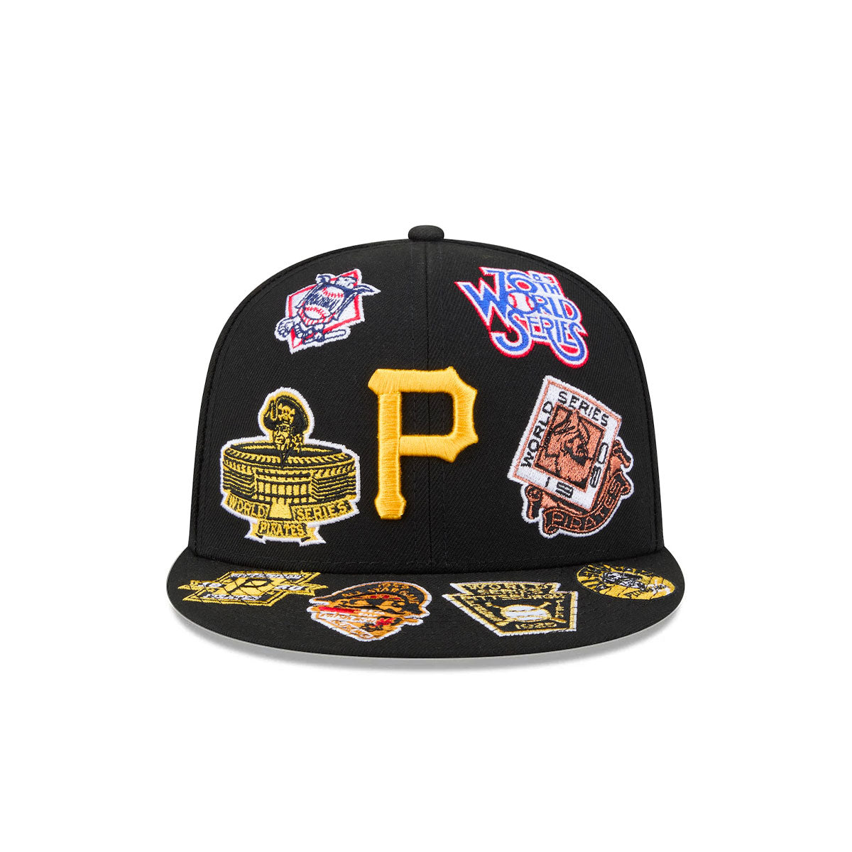 Pittsburgh Pirates All Over Team Color 59Fifty Fitted