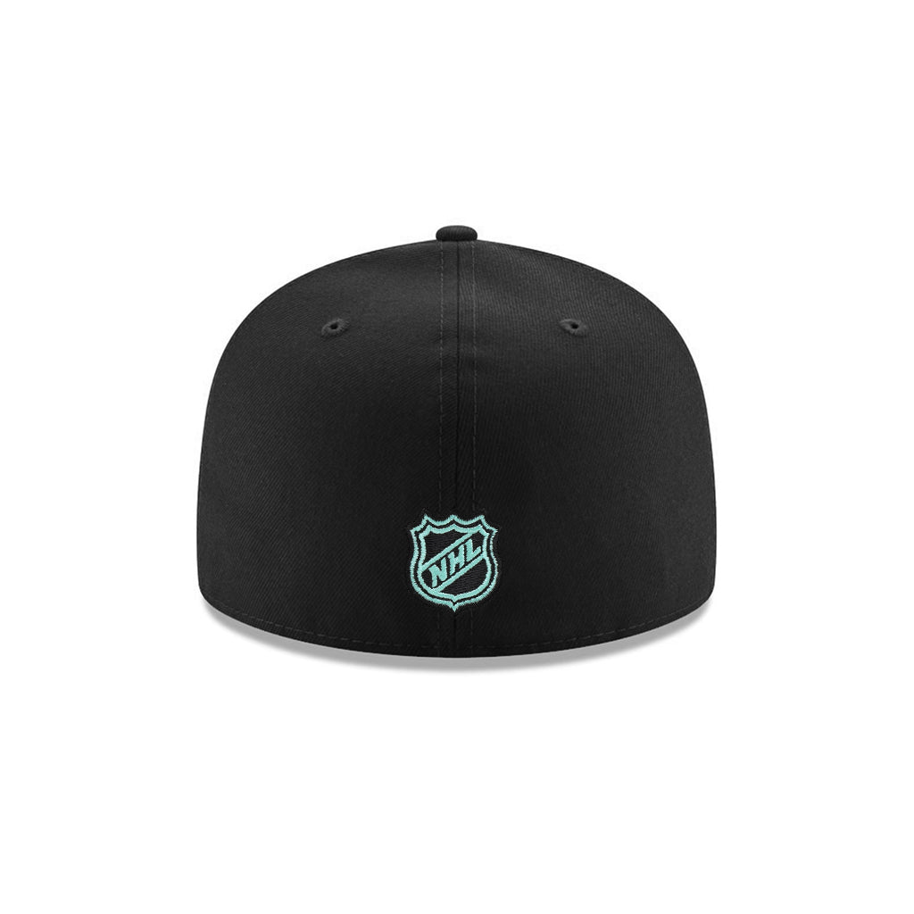 Seattle Kraken Black Team Arena Coordinates SP NHL 59Fifty Fitted