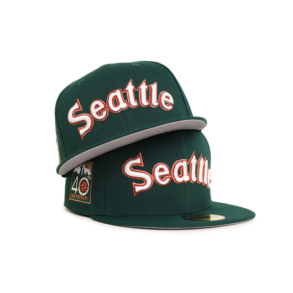 Seattle Mariners Dark Green 40th Anniversary SP 59Fifty Fitted