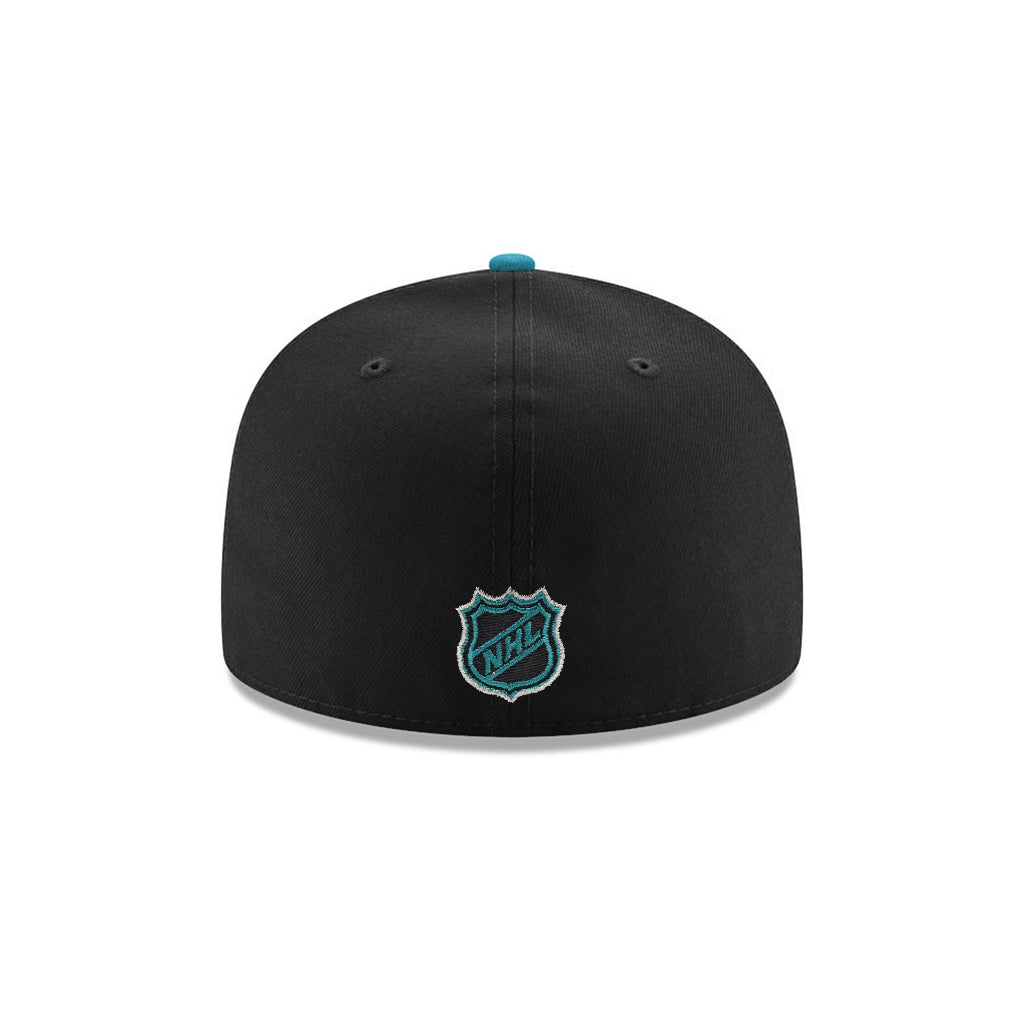 San Jose Sharks Black Aqua 2 Tone 30th Anniversary SP NHL 59Fifty Fitted