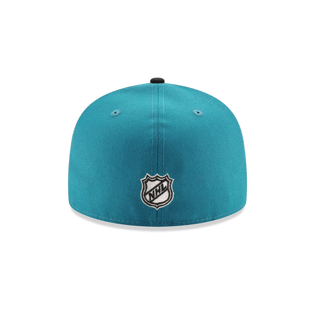 San Jose Sharks Aqua Black 2 Tone 30th Anniversary SP NHL 59Fifty Fitted