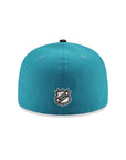 San Jose Sharks Aqua Black 2 Tone 30th Anniversary SP NHL 59Fifty Fitted