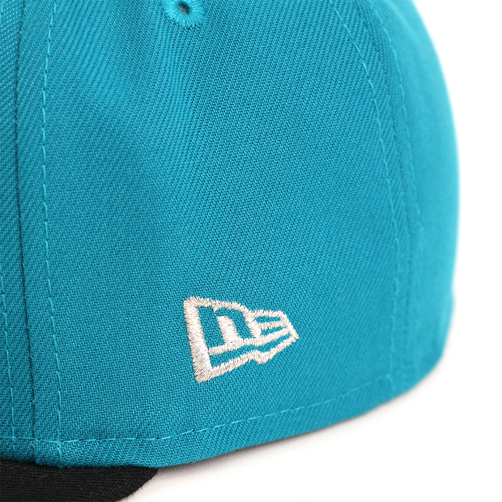 San Jose Sharks Aqua Black 2 Tone 30th Anniversary SP NHL 59Fifty Fitted