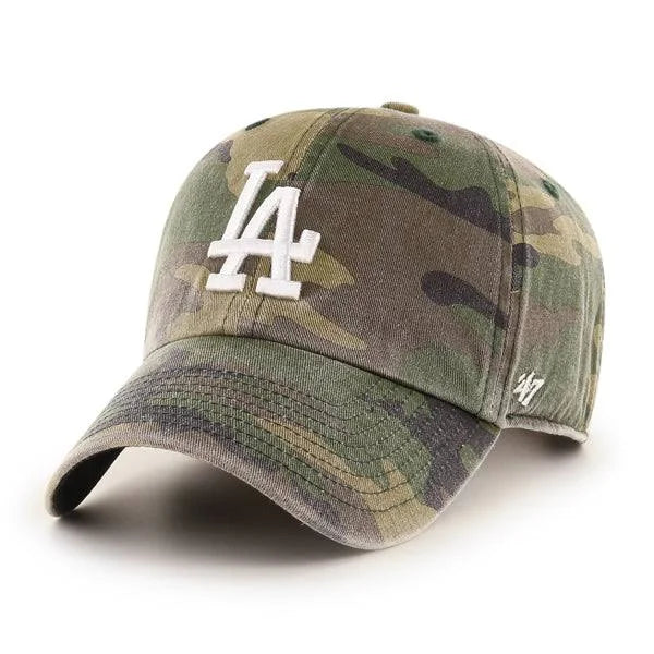Los Angeles Dodgers Camo '47 Brand Clean Up