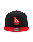 Los Angeles Dodgers Black Red 2 Tone 9Fifty Snapback