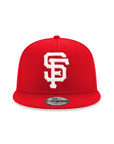 San Francisco Giants Scarlet Red on White Logo Grand 9Fifty Snapback