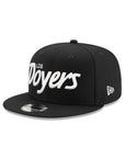 Los Angeles Dodgers Black on White Los Doyers MLB Basic 9Fifty Snapback