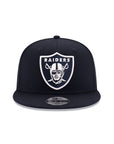 Las Vegas Raiders Navy On White Logo Grand NFL 9Fifty Snapback