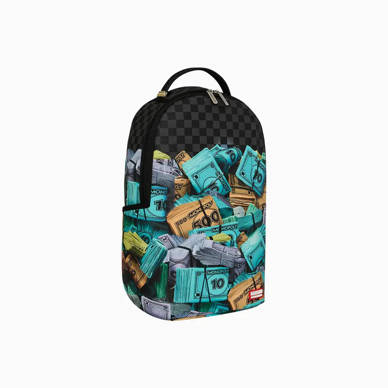 SprayGround Monopoly Money Stacks DLXSV Backpack