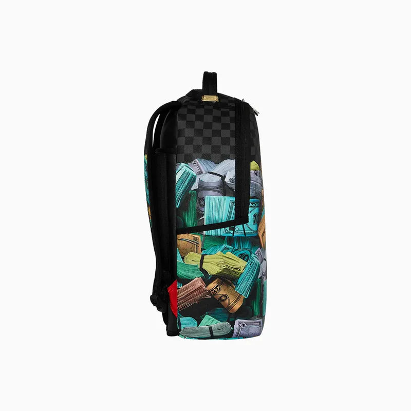 SprayGround Monopoly Money Stacks DLXSV Backpack