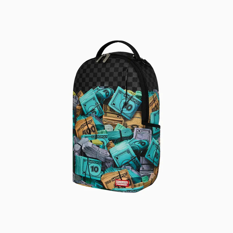 SprayGround Monopoly Money Stacks DLXSV Backpack