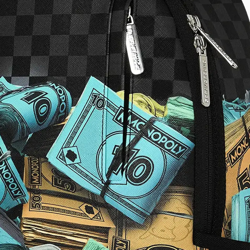 SprayGround Monopoly Money Stacks DLXSV Backpack