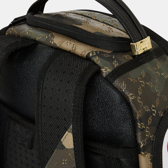 SprayGround $ Pattern Over Camo DLXSV Backpack