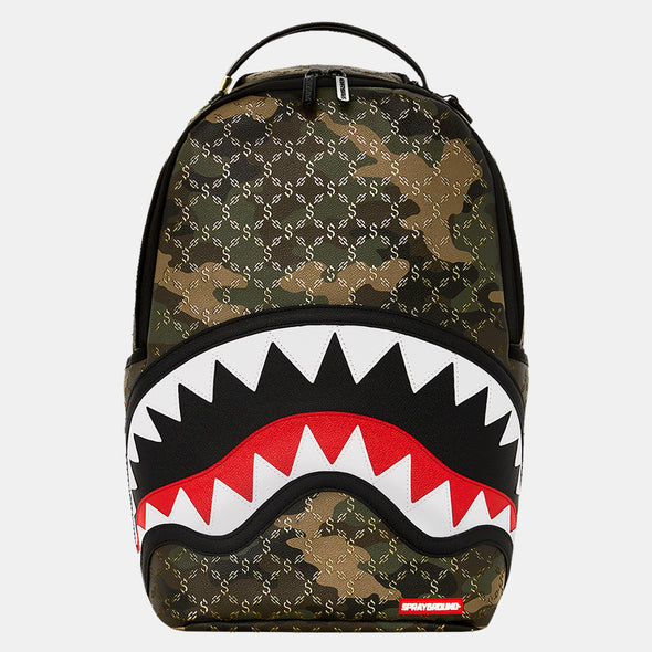 SprayGround $ Pattern Over Camo DLXSV Backpack