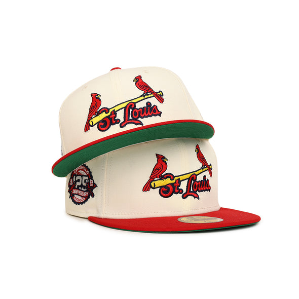 St. Louis Cardinals Chrome Scarlet 2 Tone 125th Anniversary SP 59Fifty Fitted
