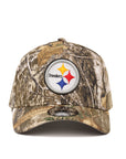 Pittsburgh Steelers Real Tree 9Forty A-Frame Snapback