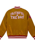 Mitchell & Ness San Francisco 49ers Gold Faithful To The Bay Heavyweight Satin Jacket