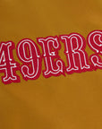 Mitchell & Ness San Francisco 49ers Gold Faithful To The Bay Heavyweight Satin Jacket