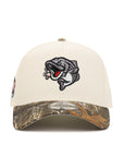 Gwinnett Stripers Chrome Real Tree 2 Tone Fish Splash Ball SP 9Forty A-Frame Snapback