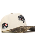 Gwinnett Stripers Chrome Real Tree 2 Tone Fish Splash Ball SP 9Forty A-Frame Snapback