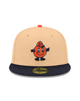 Syracuse Orange Candied Pecan Navy 2 Tone 2003 NCAA Final Four SP 59Fifty Fitted